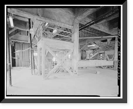 Historic Framed Print, Los Angeles City Hall, 200 North Spring Street, Los Angeles, Los Angeles County, CA - 307,  17-7/8" x 21-7/8"