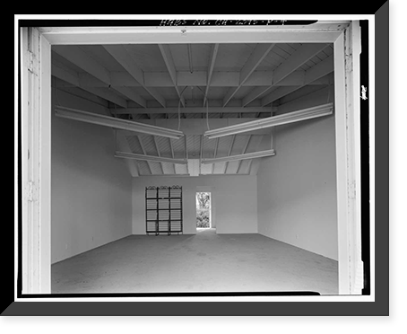 Historic Framed Print, Buffalo Ranch, Peartree Building, 2418 MacArthur Boulevard, Irvine, Orange County, CA - 4,  17-7/8" x 21-7/8"