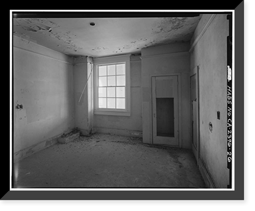 Historic Framed Print, Casa Del Desierto, 685 North First Avenue, Barstow, San Bernardino County, CA - 14,  17-7/8" x 21-7/8"