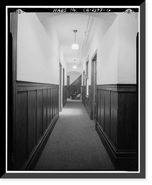 Historic Framed Print, Hotel Adams, 391 Leavenworth Street, San Francisco, San Francisco County, CA - 6,  17-7/8" x 21-7/8"