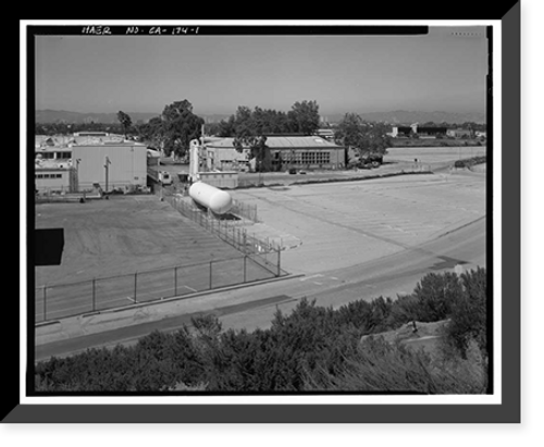 Historic Framed Print, Hughes Aircraft Company, 6775 Centinela Avenue, Los Angeles, Los Angeles County, CA,  17-7/8" x 21-7/8"