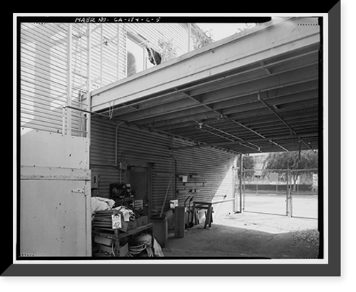 Historic Framed Print, Hughes Aircraft Company, Mock-Up Building, 6775 Centinela Avenue, Los Angeles, Los Angeles County, CA - 5,  17-7/8" x 21-7/8"