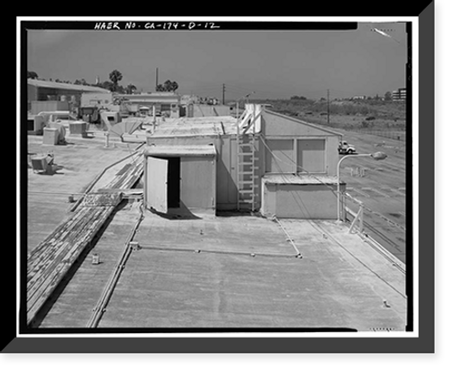 Historic Framed Print, Hughes Aircraft Company, Processing & Electronics Building, 6775 Centinela Avenue, Los Angeles, Los Angeles County, CA - 12,  17-7/8" x 21-7/8"