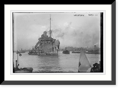 Historic Framed Print, Leviathan - 5,  17-7/8" x 21-7/8"