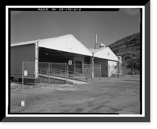 Historic Framed Print, Hughes Aircraft Company, Warehouse-Maintenance Building, 6775 Centinela Avenue, Los Angeles, Los Angeles County, CA - 3,  17-7/8" x 21-7/8"