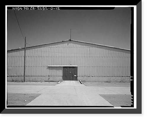 Historic Framed Print, Naval Supply Annex Stockton, Steel Warehouse Type, Between James & Humphreys Drives south of Embarcadero, Stockton, San Joaquin County, CA - 12,  17-7/8" x 21-7/8" Historic Framed Print, Naval Supply Annex Stockton, Steel Warehouse Type, Between James & Humphreys Drives south of Embarcadero, Stockton, San Joaquin County, CA - 12,  17-7/8" x 21-7/8"