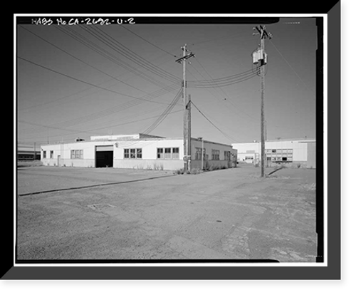 Historic Framed Print, Naval Supply Annex Stockton, Automotive Repair Shop, Northwest corner of McCloy Avenue & Ellsberg Drive, Stockton, San Joaquin County, CA - 2,  17-7/8" x 21-7/8" Historic Framed Print, Naval Supply Annex Stockton, Automotive Repair Shop, Northwest corner of McCloy Avenue & Ellsberg Drive, Stockton, San Joaquin County, CA - 2,  17-7/8" x 21-7/8"