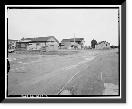 Historic Framed Print, Our Corner Saloon, 301 First Street, Eureka, Humboldt County, CA - 2,  17-7/8" x 21-7/8"