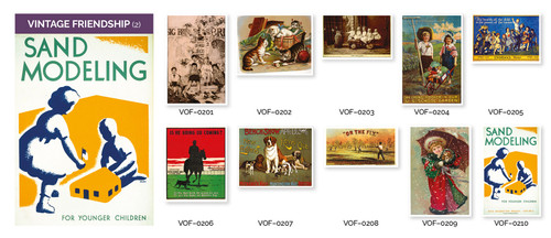 Vintage Friendship 2 - Set of 10 Cards