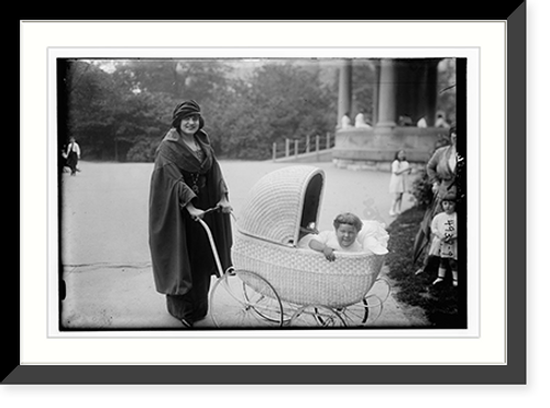 Historic Framed Print, Pouselle,  17-7/8" x 21-7/8"