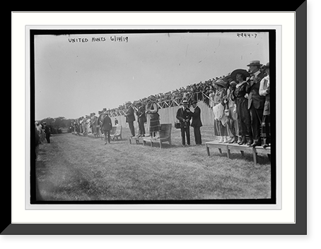 United Hunts 1919, Antique Wall Art