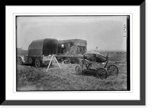 Historic Framed Print, Camp?,  17-7/8" x 21-7/8"