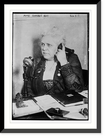 Historic Framed Print, Mary Garret Hay,  17-7/8" x 21-7/8"