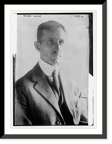 Historic Framed Print, Richard Hooker,  17-7/8" x 21-7/8"