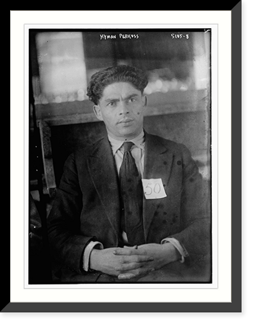 Historic Framed Print, Hyman Perkuss,  17-7/8" x 21-7/8"