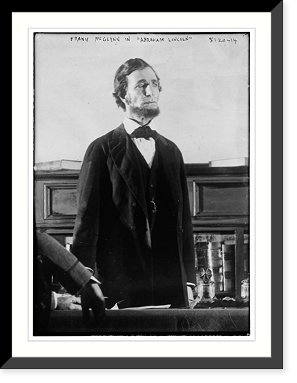 Frank McGlynn in "Abe Linc." Classic, Vintage Poster