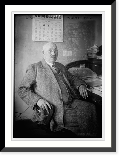 Pussyfoot Johnson, Antique Poster