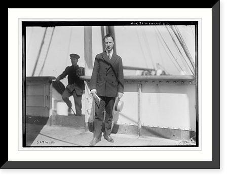 Historic Framed Print, Gabrilowitsch - 5,  17-7/8" x 21-7/8"