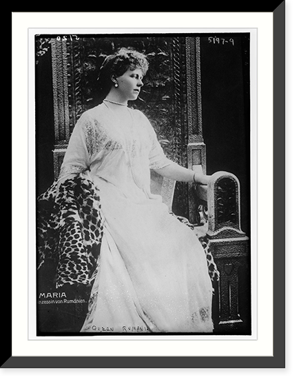 Queen of Rumania - 10, Vintage Wall Art
