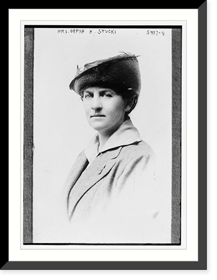 Mrs. Orpha H. Stucki, Historic Reproduction