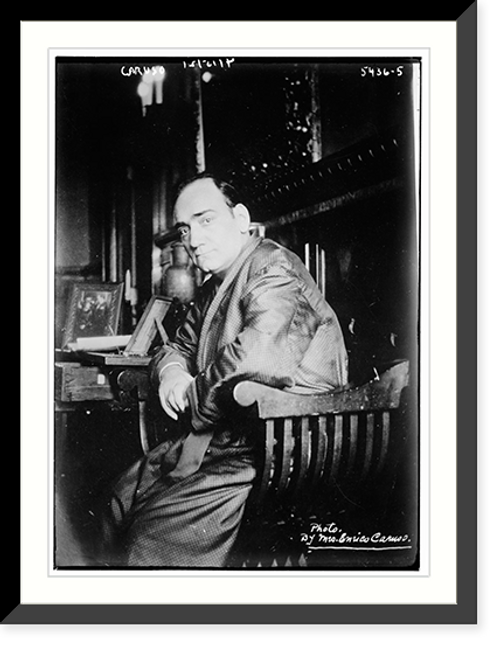 Historic Framed Print, Caruso - 56,  17-7/8" x 21-7/8"