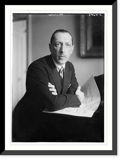 Stravinsky, Historic Reproduction