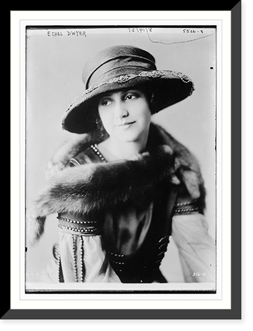 Historic Framed Print, Ethel Dwyer,  17-7/8" x 21-7/8"