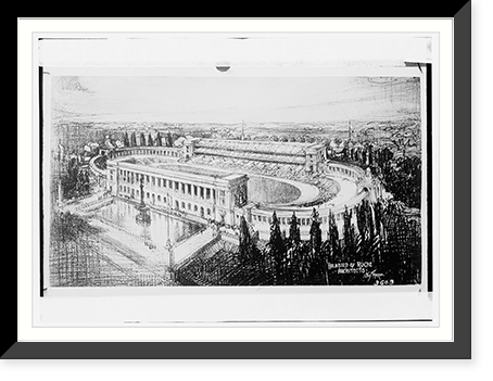 U. of Ill. . stadium plan, Historic Reproduction