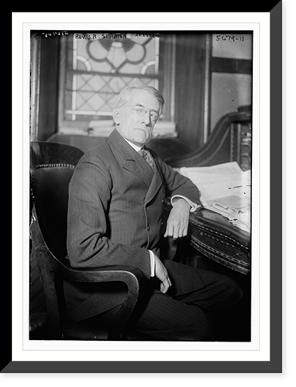Historic Framed Print, Rev. J.R. Straton - 2,  17-7/8" x 21-7/8"