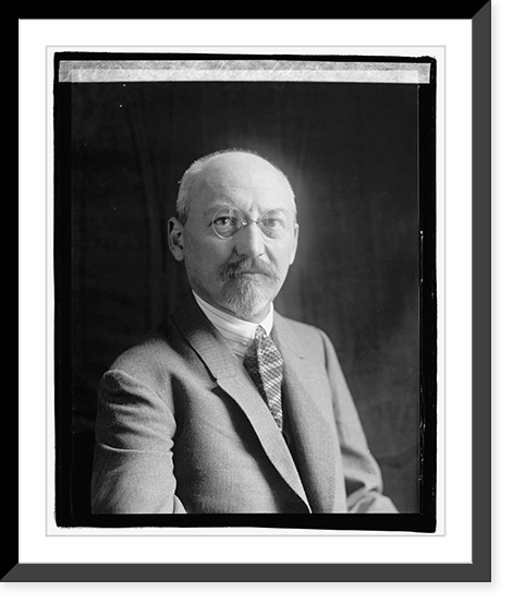 Dr. Otto Wiedfeldt, Antique Poster