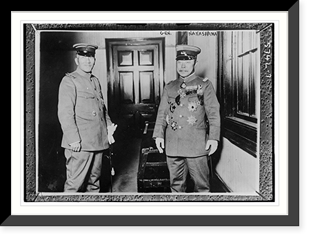 Historic Framed Print, Gen. Nakashima,  17-7/8" x 21-7/8"