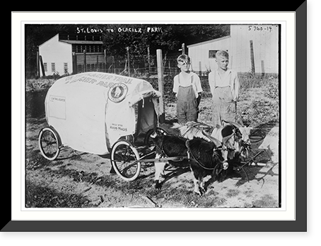 St. Louis to Glacier Park (boost for good roads), Historic Reproduction