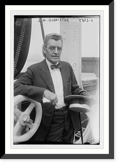 Historic Framed Print, John W. Glenister - 2,  17-7/8" x 21-7/8"