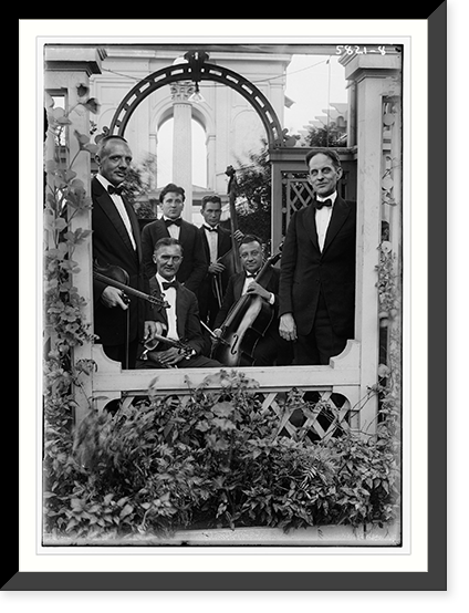 Orchestra, Hotel Astor roof, Antique Poster