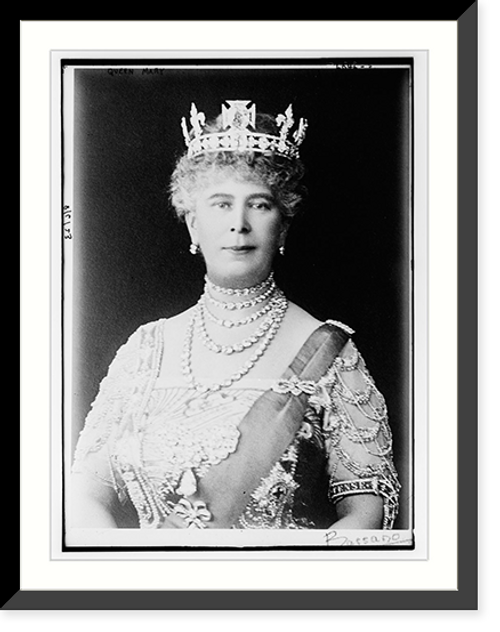 Historic Framed Print, Queen Mary - 5,  17-7/8" x 21-7/8"