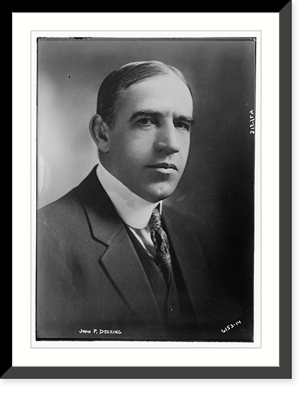 Historic Framed Print, John P. Deering - 2,  17-7/8" x 21-7/8"