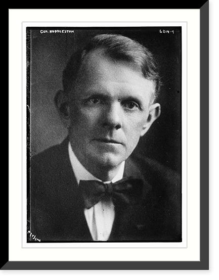 Historic Framed Print, Geo. Huddleston,  17-7/8" x 21-7/8"