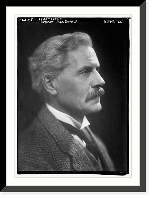 Historic Framed Print, Ramsay MacDonald - 2,  17-7/8" x 21-7/8"
