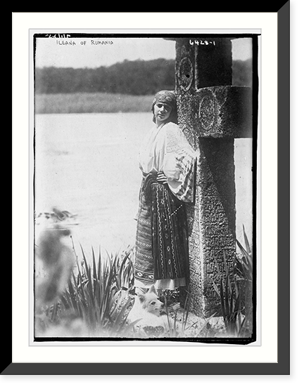 Ileana of Rumania, Vintage Poster