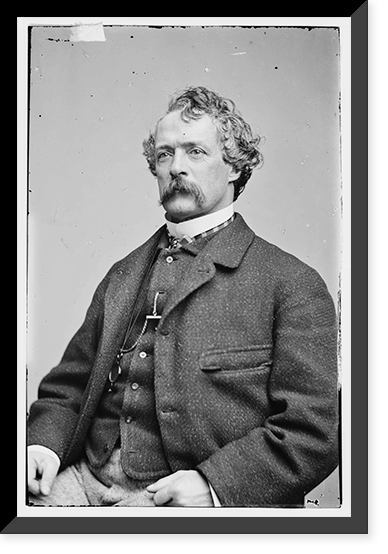 Historic Framed Print, [Lone Wolf and his wife Etla Kiowa Indians] - 2,  17-7/8" x 21-7/8"