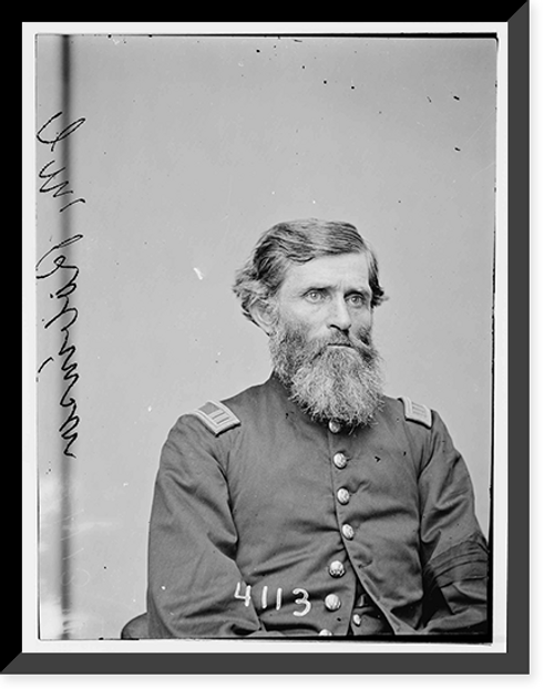 Historic Framed Print, Barrow Senator Middleton P. of GA Aide-de-camp to Gen. Howell Cobb CSA,  17-7/8" x 21-7/8"