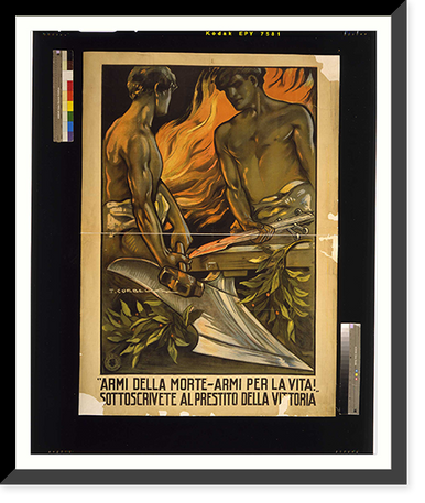 Armi della morte . armi per la vita! Sottoscrivete al prestito della vittoria, Antique Poster