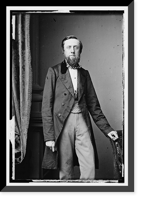 Historic Framed Print, Hon. John Edw. Bouligny of LA - 3,  17-7/8" x 21-7/8"
