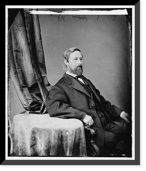Historic Framed Print, Judge Clifford,  17-7/8" x 21-7/8"