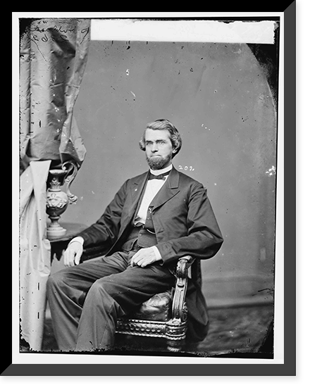 Historic Framed Print, Judge Shelenberger,  17-7/8" x 21-7/8"