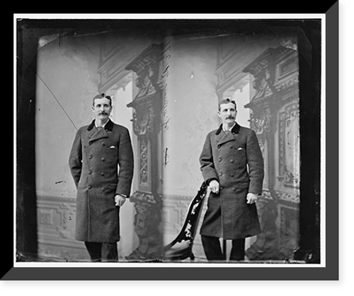 Historic Framed Print, Prof. S. Manney,  17-7/8" x 21-7/8"