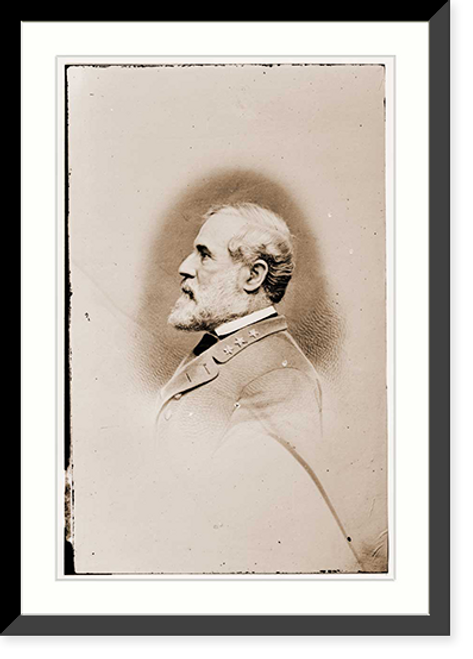 Historic Framed Print, Robert E. Lee C.S.A.,  17-7/8" x 21-7/8"
