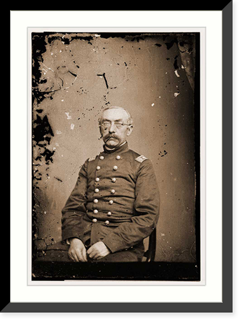 Historic Framed Print, Surg. J.G. Holston - 2,  17-7/8" x 21-7/8"