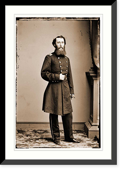 Historic Framed Print, Surg. R.H. Gilbert - 2,  17-7/8" x 21-7/8"