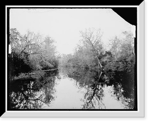 Historic Framed Print, Rice Creek,  17-7/8" x 21-7/8"